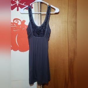 Soprano Gray Sleeveless Dress, size XS